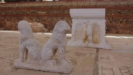 altar in the ancient synagogue in sardis