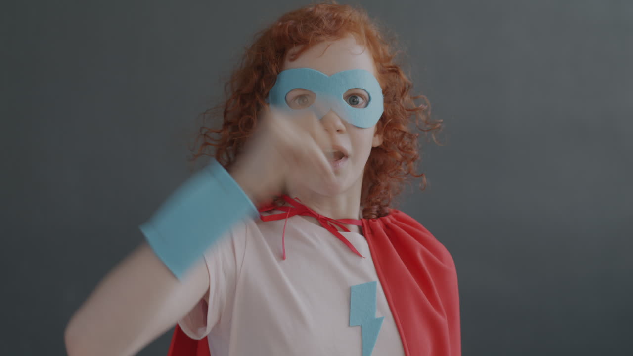 Young Superhero Girl