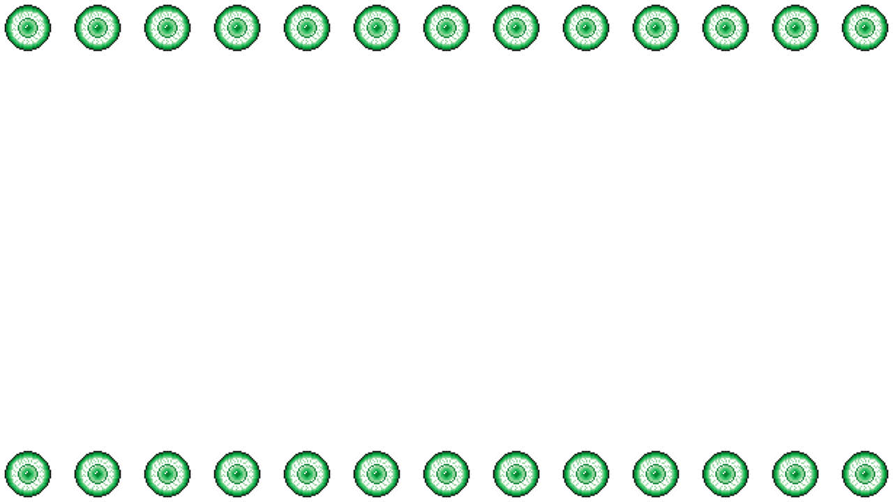 Pixel Art Halloween eye Frame Animated Overlay 1080p Transparent 30 fps (5).mov