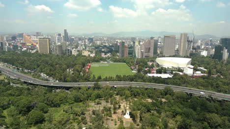 Drone-Campo-Marte-En-La-Ciudad-De-México