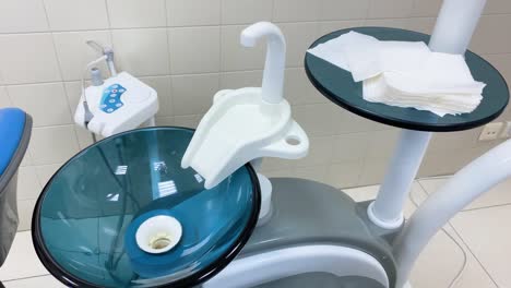drain dental office. spit in the sink.the oral hygiene