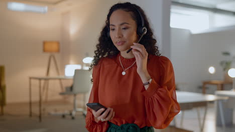 contact, telemarketing and woman on a phone call