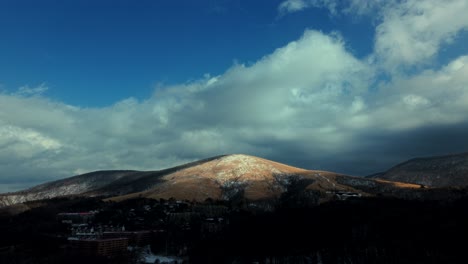 mountain landscape in winter