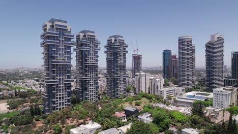 tzameret towers residential buildings in israel tel aviv