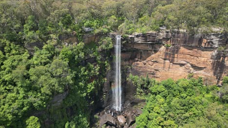 the fitzroy falls are a stunning view