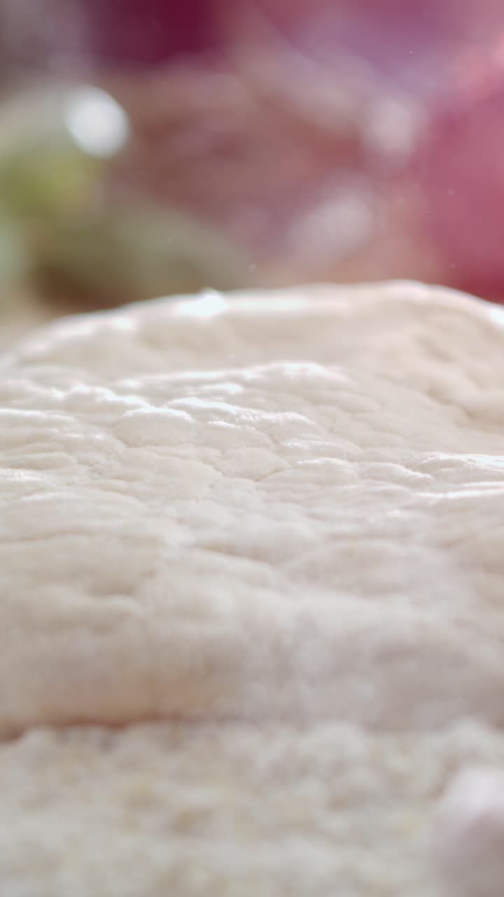 Close-up of dough