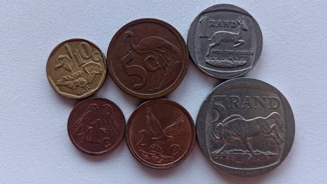 south africa old coins in rotation