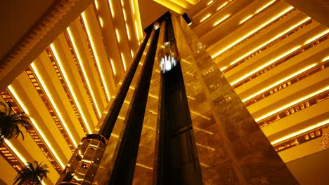 modern luxury with this timelapse of hotel elevator