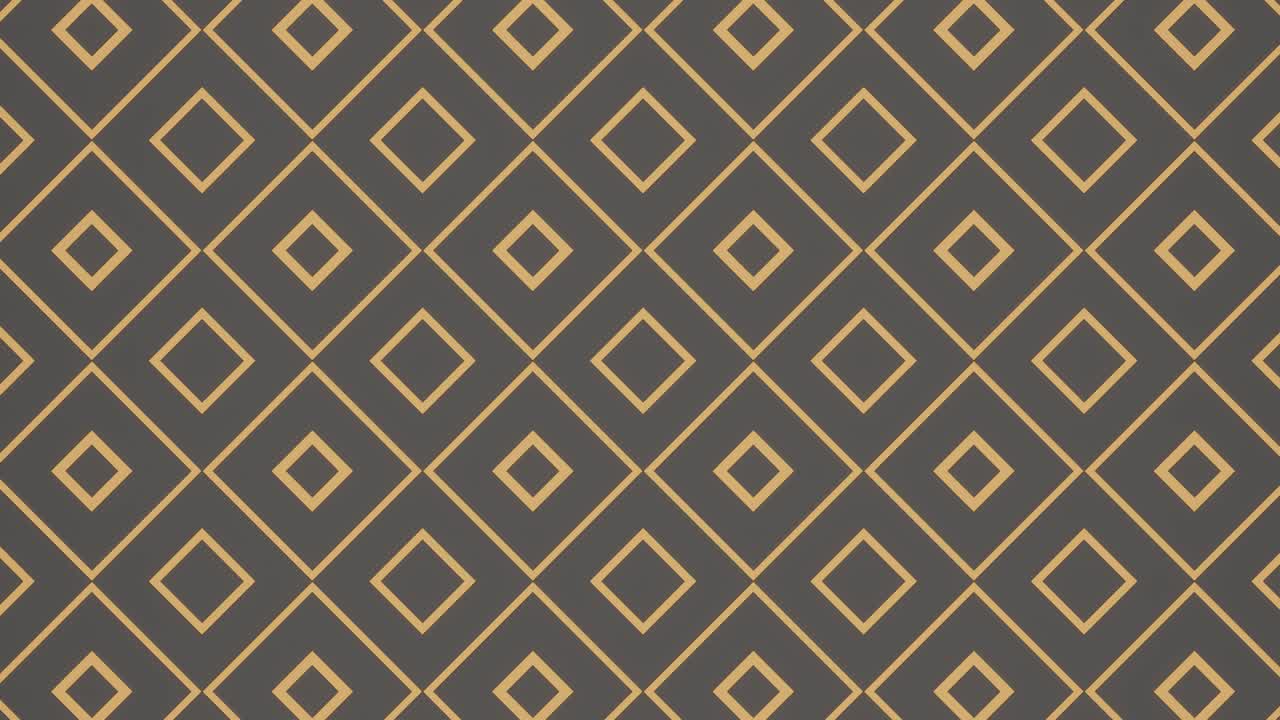 Abstract geometric shapes background. Seamless looping