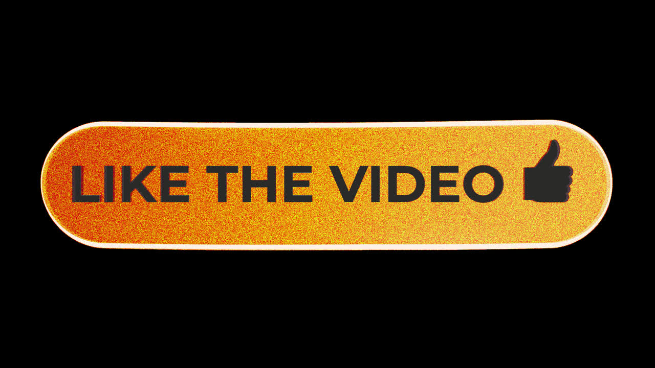 Animated Pulsating Like the Video Button with Thumbs Up Icon