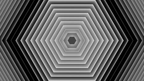 fondo de neón abstracto de hexágonos