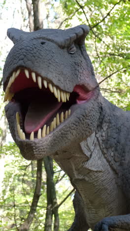 tyrannosaurus rex close-up