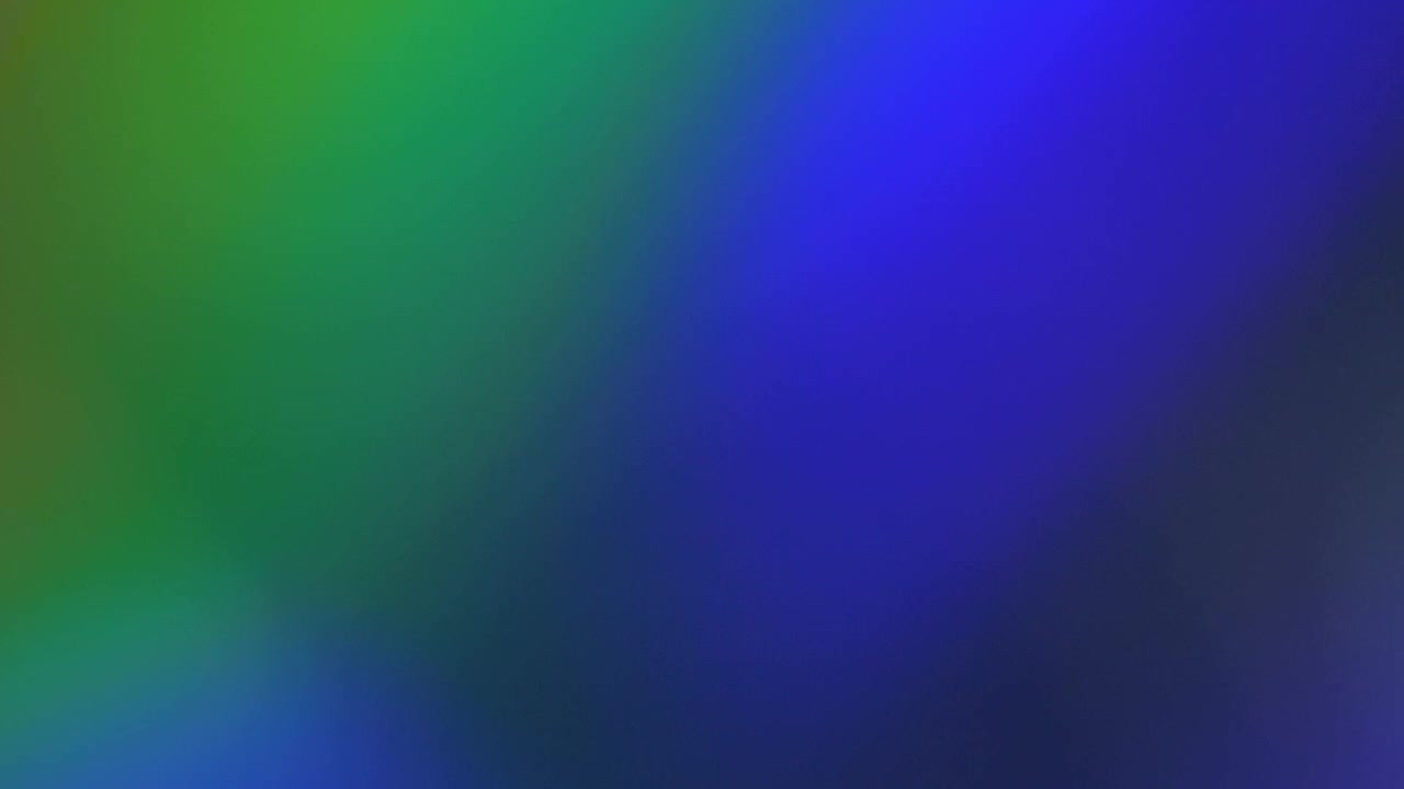 Dynamic Light Leak Effect with Blue and Green Hues