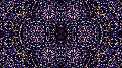 beautiful abstract kaleidoscope that shines, a radiant light that regulates the subtle movements