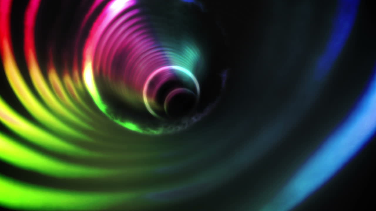 diseño de vórtice de círculo en negro