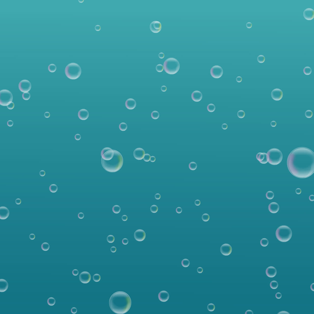 Bubbles in Water