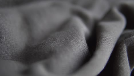 Closeup-of-black-cotton-fabric