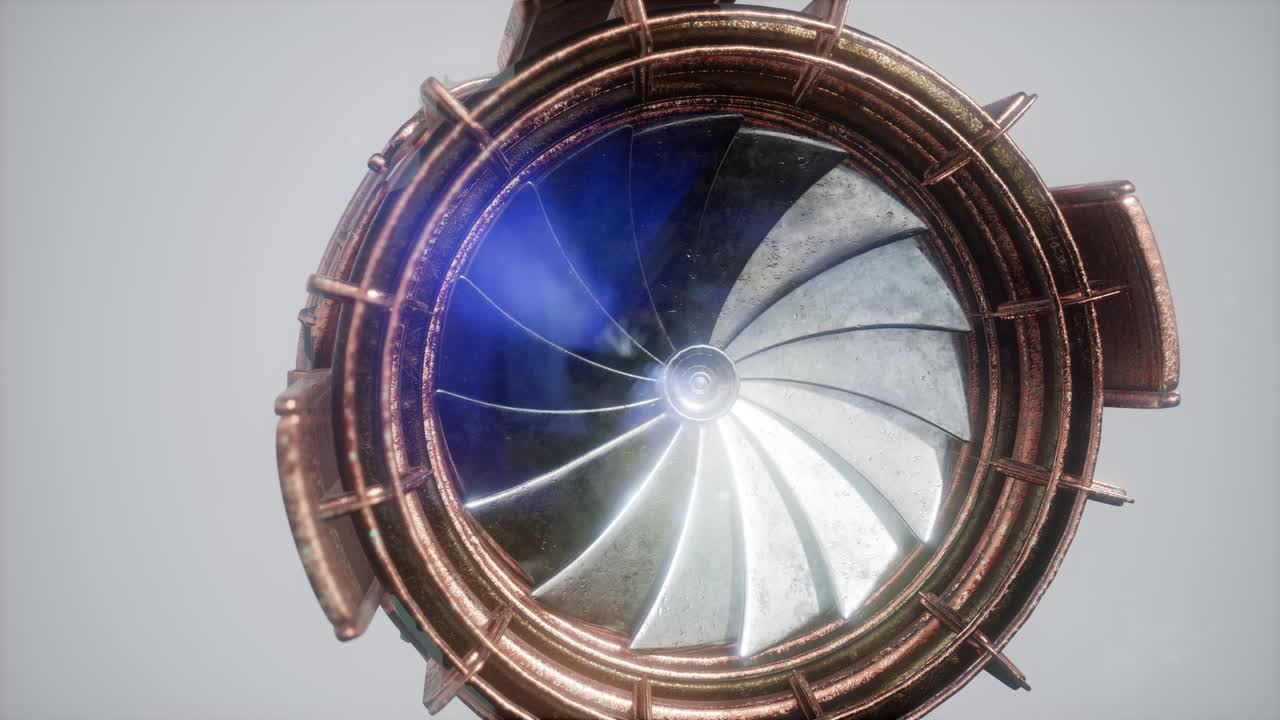 제트 엔진 터빈 부품