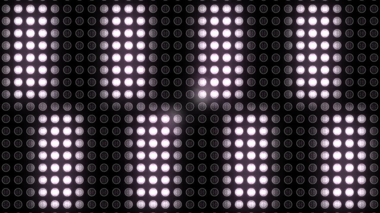 Flickering light at night club