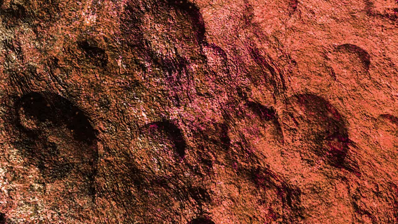 추상적인 다채로운 애니메이션 다채로운 액체 배경