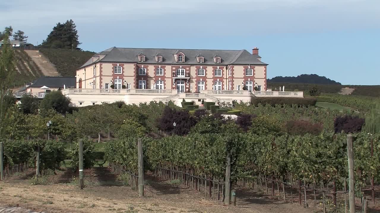 Azienda vinicola con vigneto nella Napa Valley, California, USA