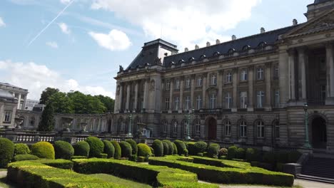 royal palace of brussels in belgium