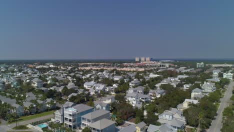 Drohnenantenne-In-Großer-Höhe-In-Destin,-Florida