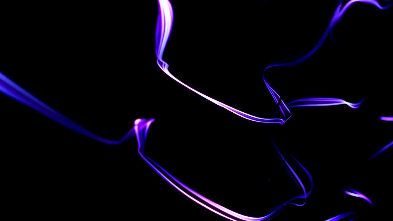 cuadro de fondo de movimiento de cuerdas de fibra coloridas