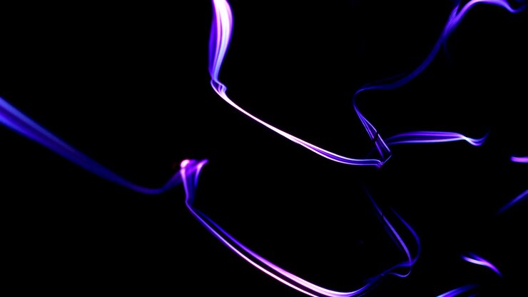 Colorful Fiber Strings Motion Background
