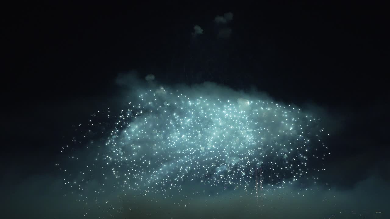 Seoul International Firework Festival by 63 Building at the Yeouido Han River 2024, South Korea