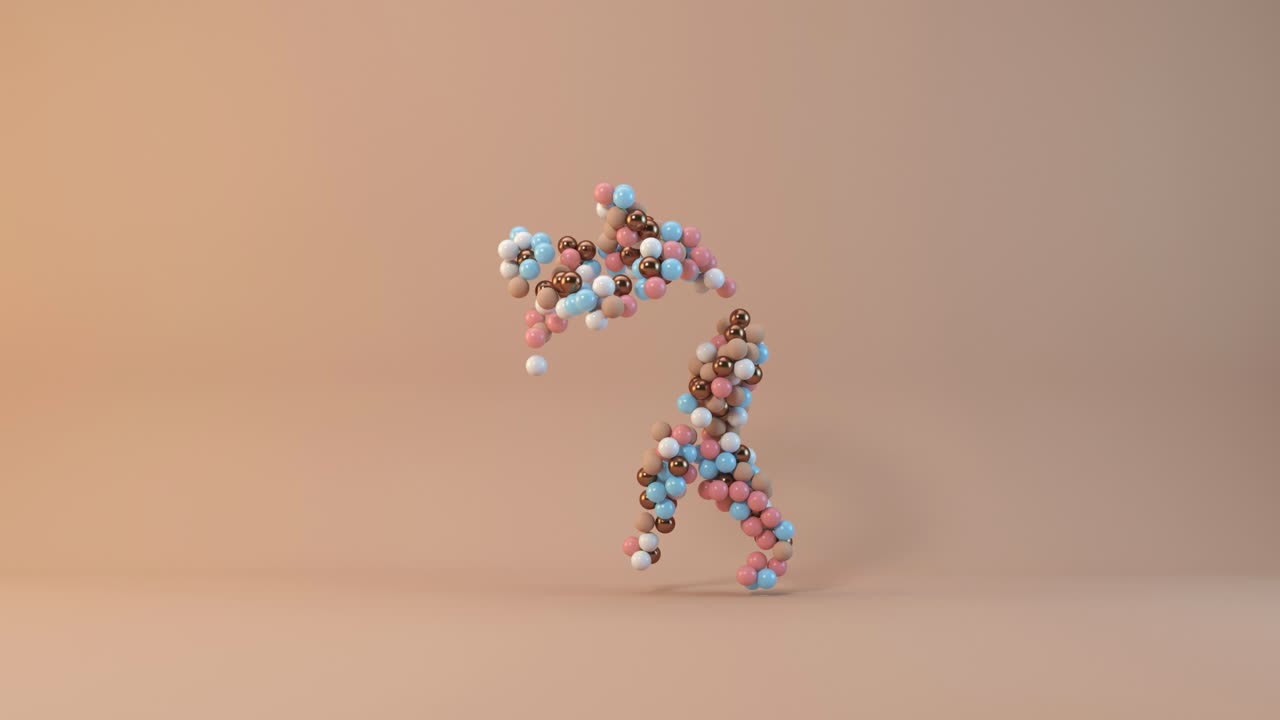 추상 3d 7번 조각