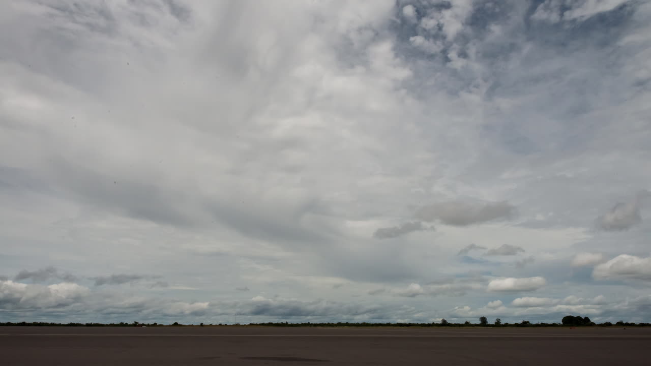 Time lapse Clouds, Luena Angola, Africa