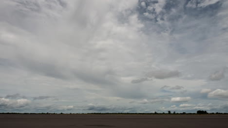 time lapse clouds, luena angola, africa