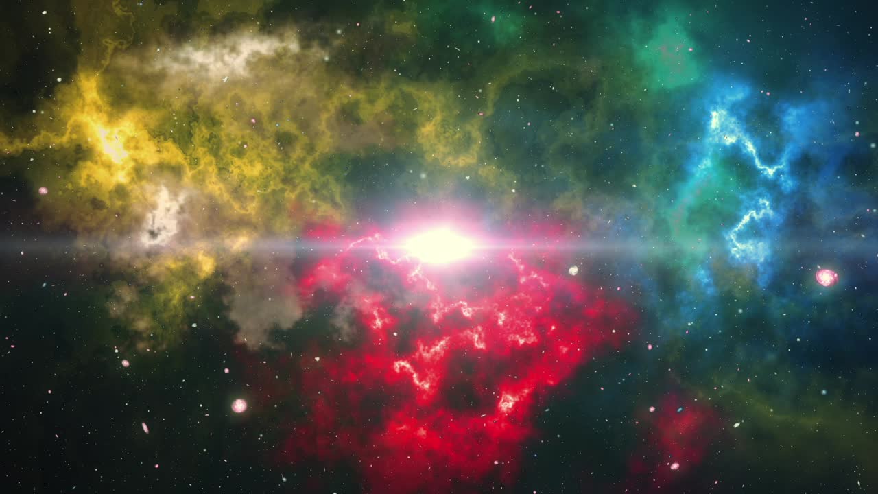 Abstract Nebula and Space Galaxy Cosmos