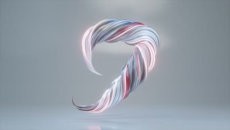 abstract 3d number 9