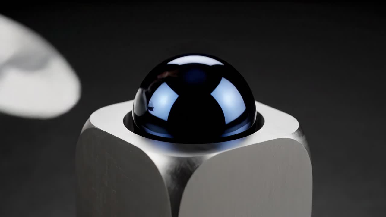 Abstract Metallic Sculptures with Geometric Shapes