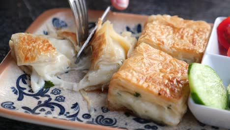 delicious turkish cheese pastry