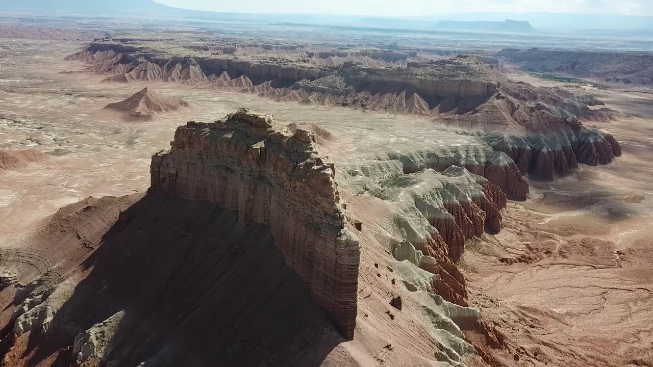 Majestic Rock Formations in the Desert