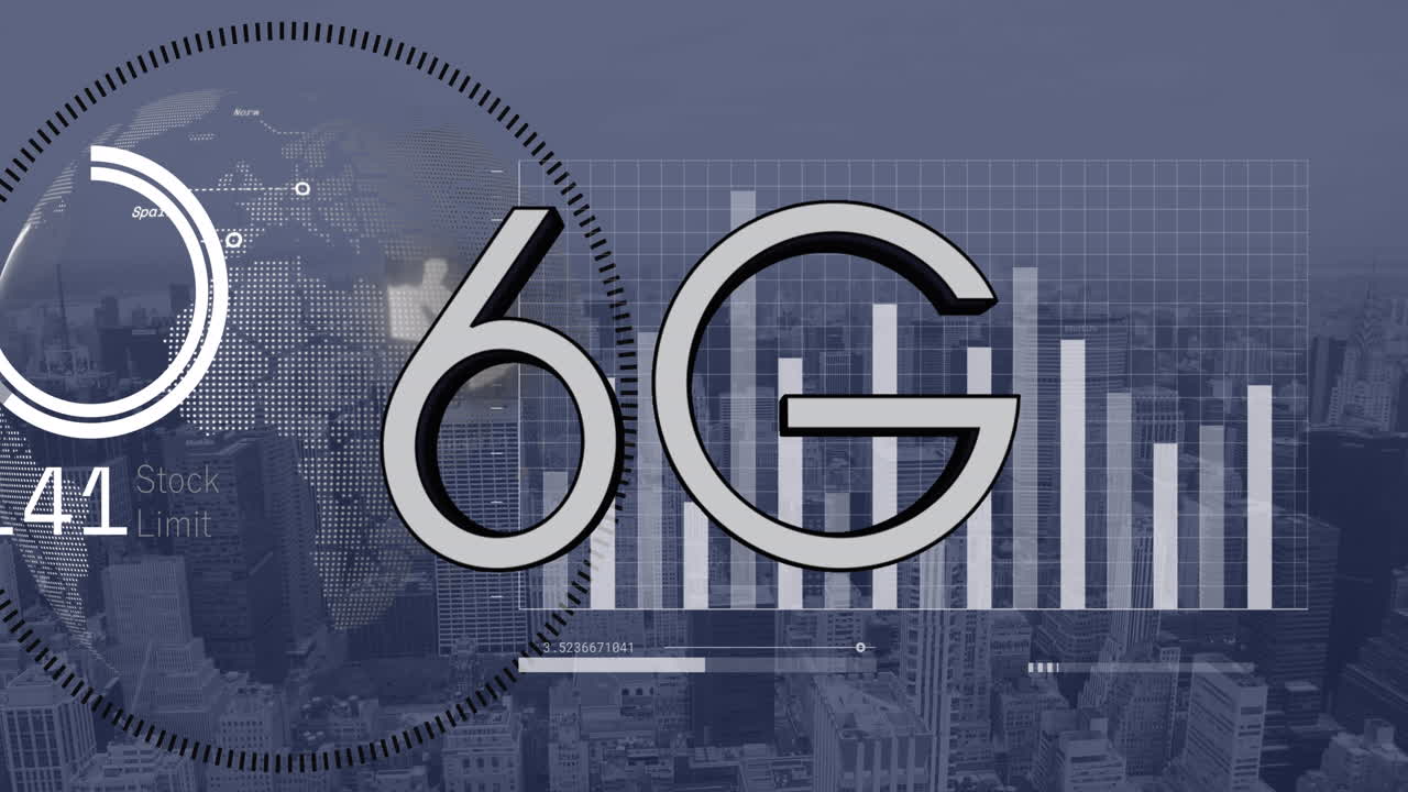 6g 텍스트 및 데이터 처리의 애니메이션