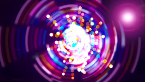 flash abstracto púrpura brillante en el espacio, fondo generado por computadora moderna, fondo de renderización 3d