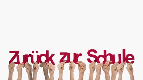 Hands-Holding-Up-Zuruck-Zur-Schule