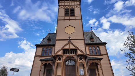 vågan church:  journey in the lofoten islands