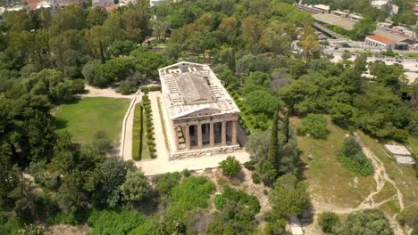 temple of hephaestus full helix orbit in 4k