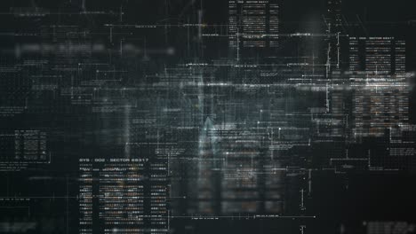 redes neuronales de inteligencia artificial de cuadrícula de matriz holográfica - concepto de 5g