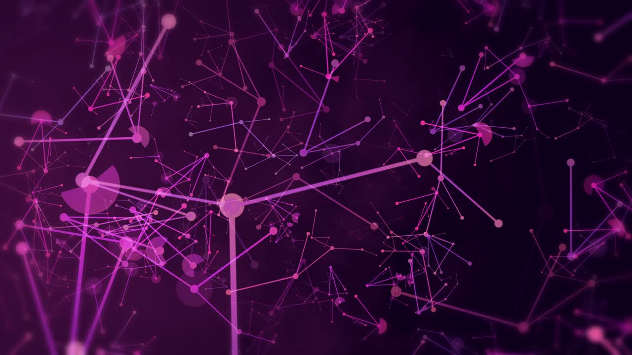 Connections graphic abstract background[loop]