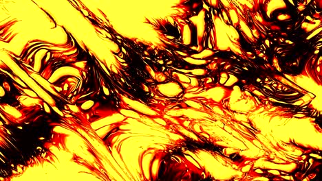 fondo de fuego animado por computadora abstracto