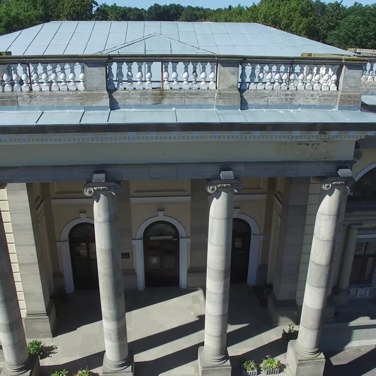 Beautiful Bride Near The House