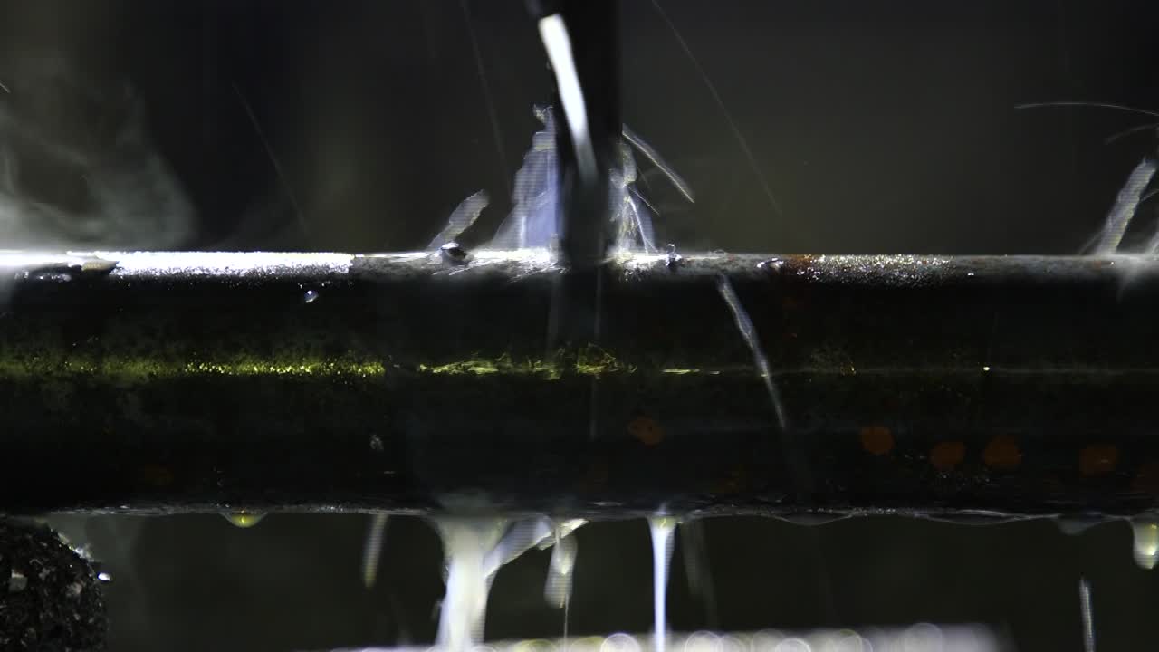 파이프 공장 철 용접