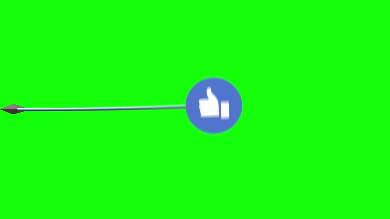 Animated Facebook Thumbs Up Arrow