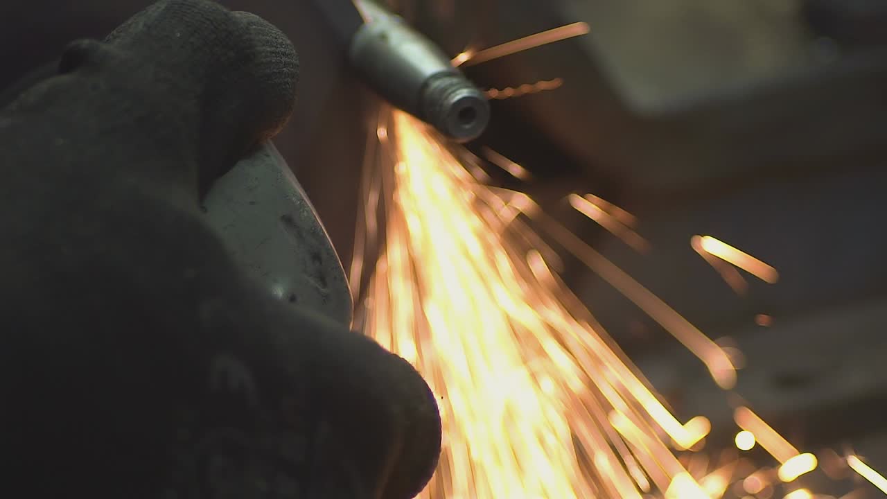 molino de chispas de movimiento lento